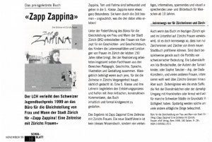 Pressestimmen Zappina